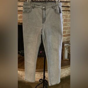 Diane Gilman Gray Denim Jeans